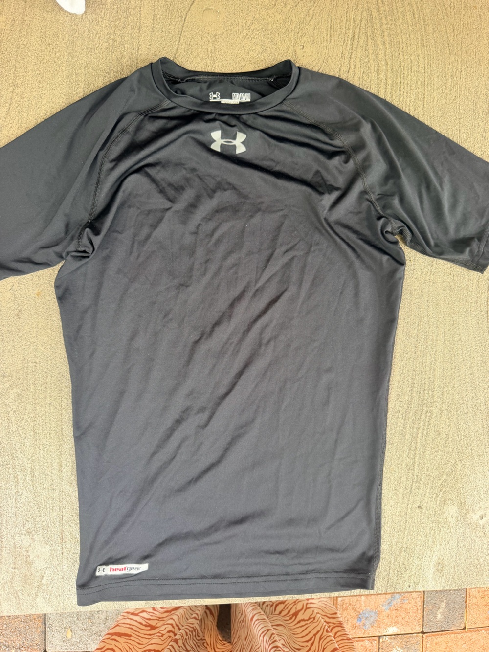 Under Armour Black Short-Sleeve Performance Tee